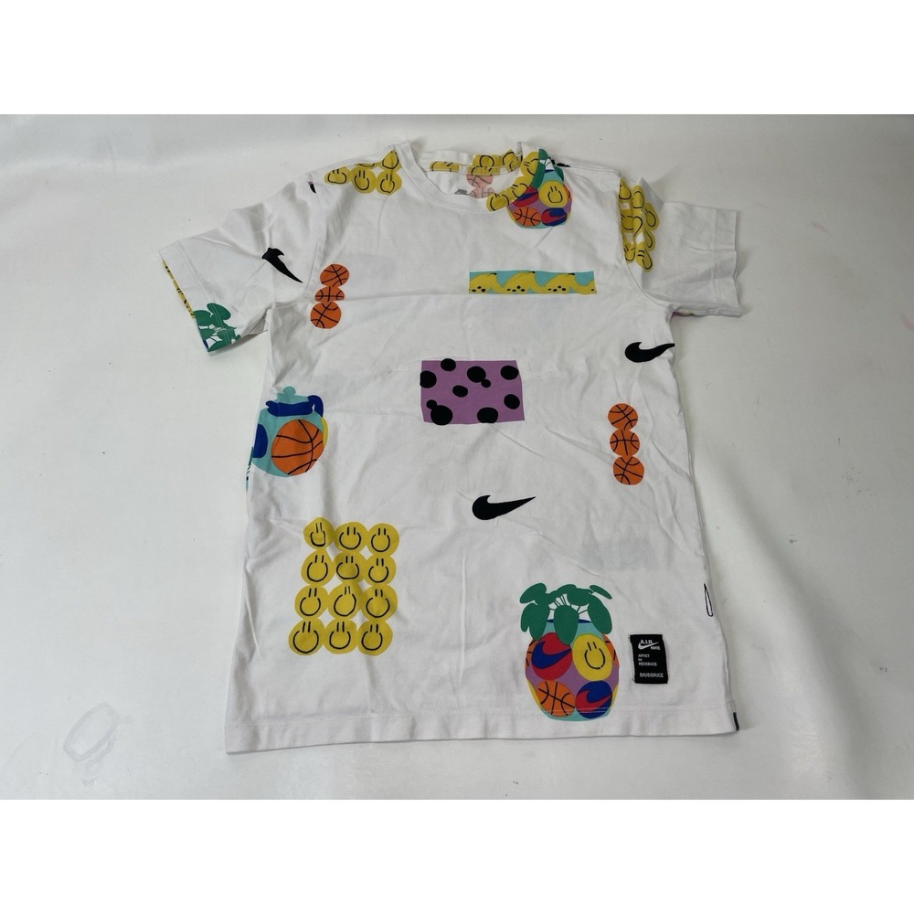 The Nike Tee Nike Air David Bruce Graphic T Shirt Mens Size S White